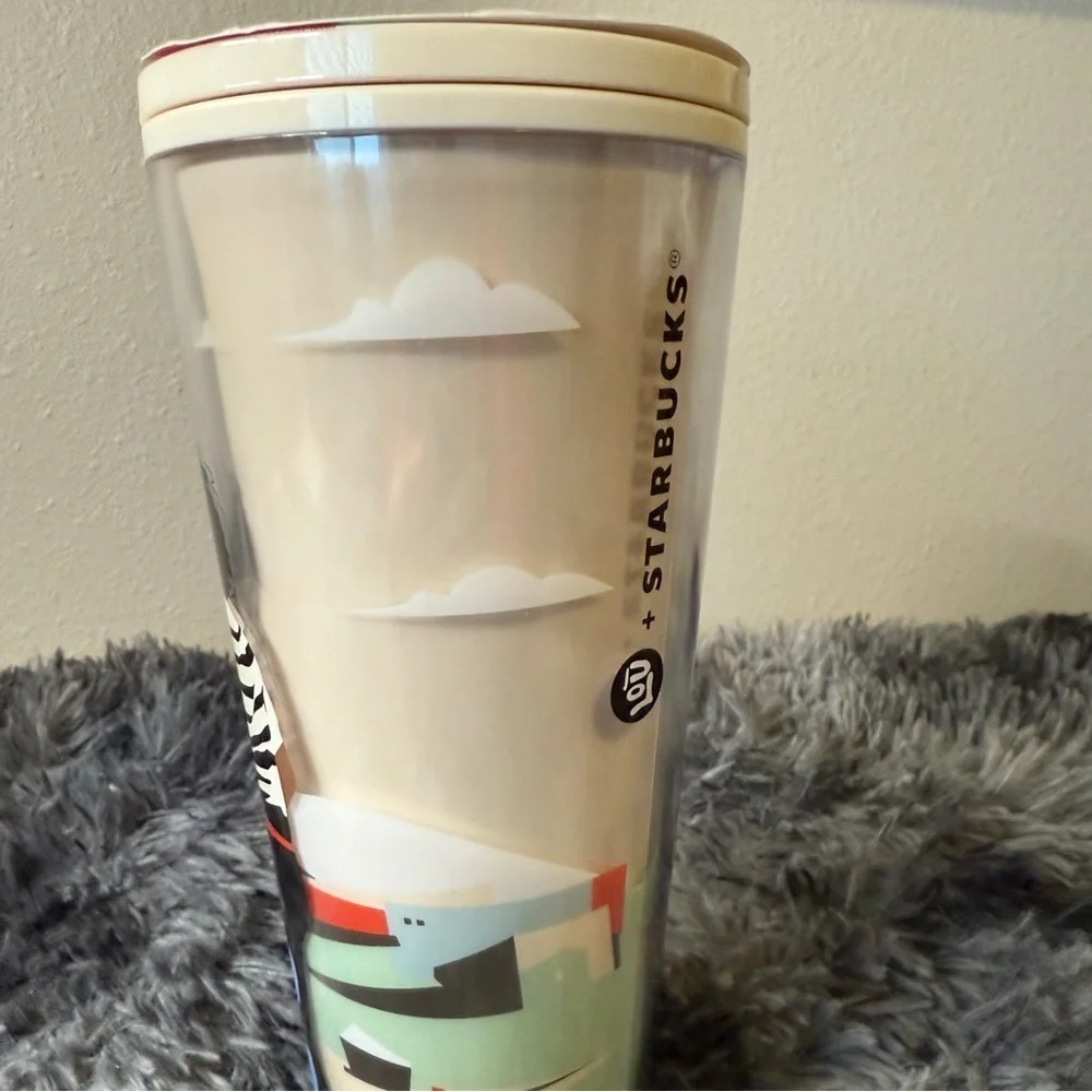 NEW Starbucks collab artist Damon Brown Black History Month LOU‎ 24oz Tumbler